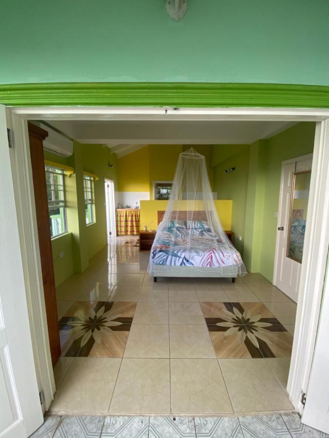 Greenhouse On The Hill, Sea View Studio Apartment Laborie Exterior photo