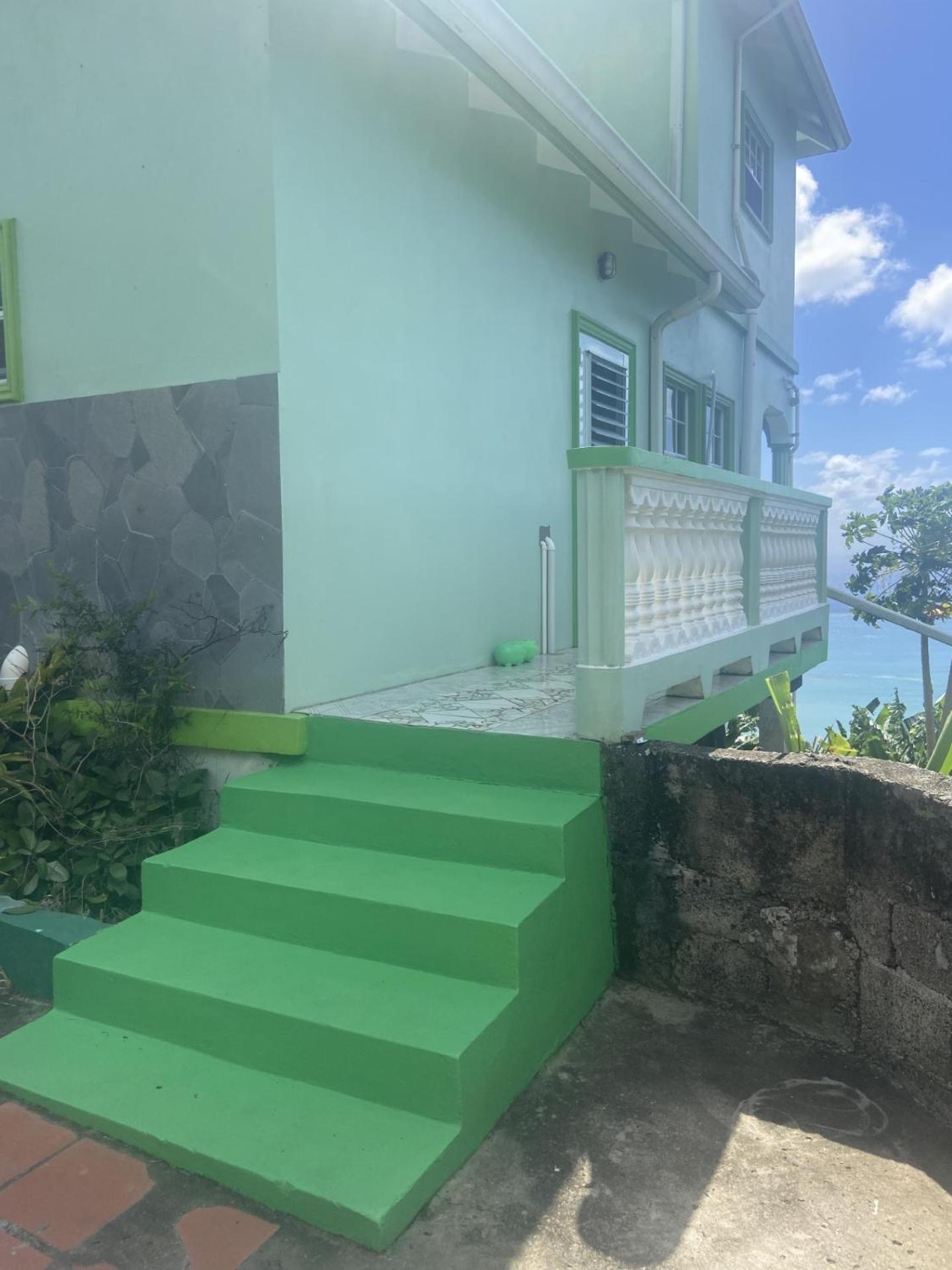 Greenhouse On The Hill, Sea View Studio Apartment Laborie Exterior photo